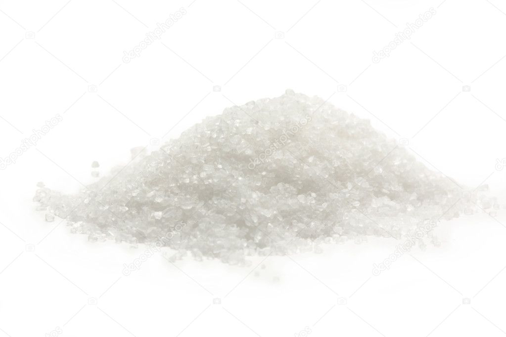 White salt granulated