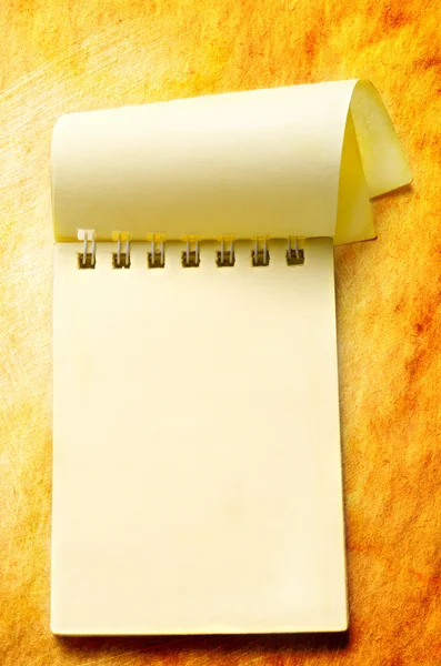 Notepad on the white background — Stock Photo, Image