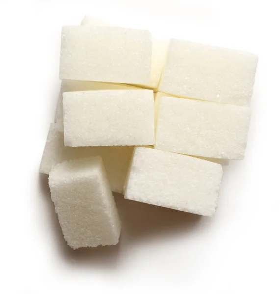 Sugar cubes — Stock Photo, Image