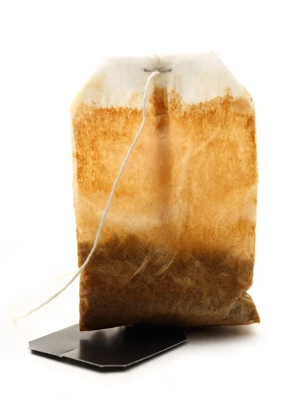 Used tea bag — Stock Photo, Image