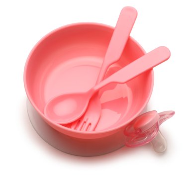 Bowl and spoon clipart