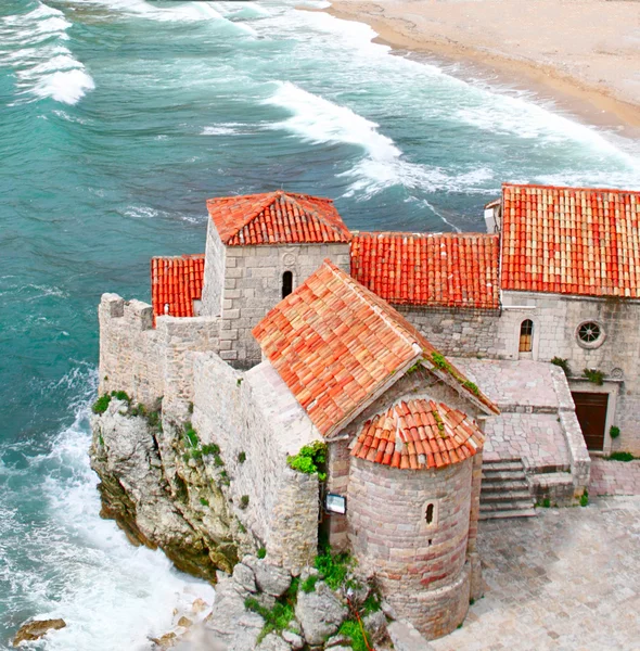 Cidade velha em budva — Fotografia de Stock