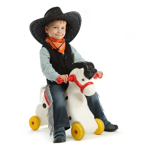 Cowboy child — Stock Photo, Image