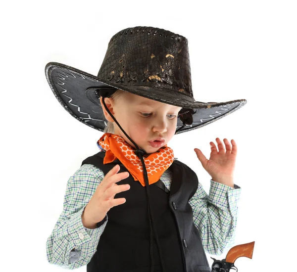 Cowboy child — Stock Photo, Image