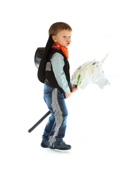 Cowboy child — Stock Photo, Image