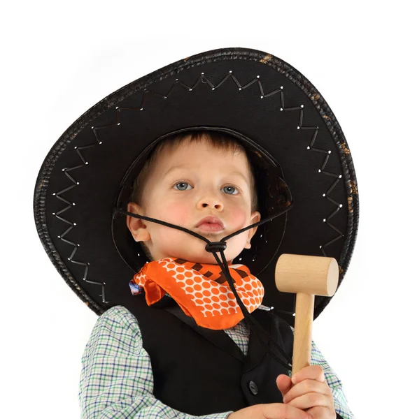 Cowboy child — Stock Photo, Image