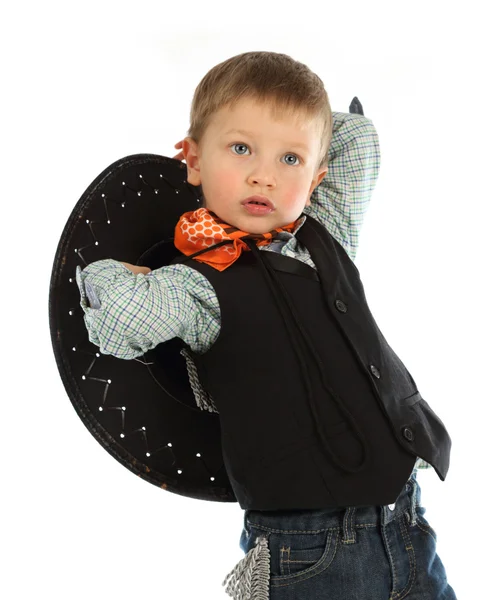 Cowboy child — Stock Photo, Image