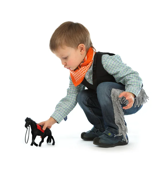 Cowboy child — Stock Photo, Image