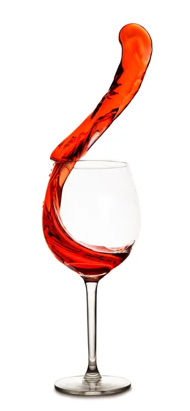 Bicchiere di vino rosso — Foto Stock