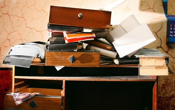 Messy workplace — Stock Photo, Image