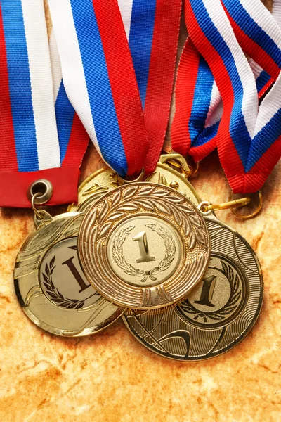 Metal medals — Stock Photo, Image