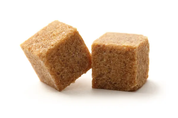 Cane sugar cubes — Stock Photo, Image