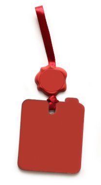 boş mühürlü rozeti