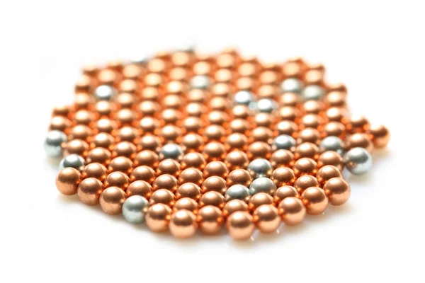 Scattering colored pearls — Stock Photo, Image