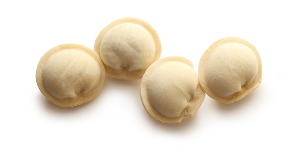 Замороженное мясо пельмени или пельмени
