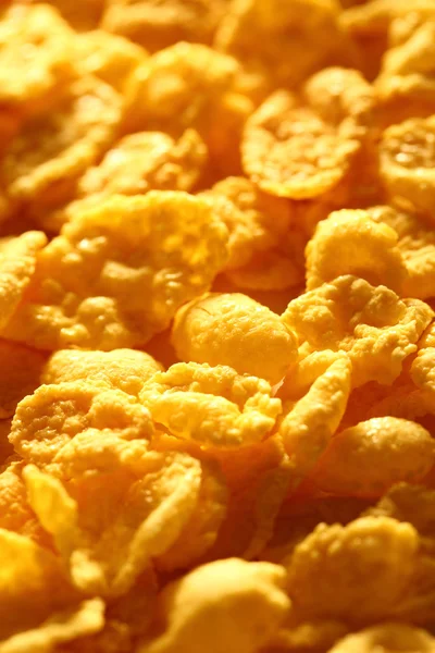 Gele cornflakes — Stockfoto