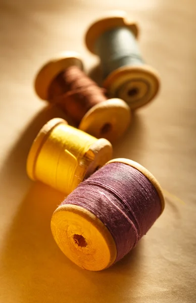 Thread bobbins — Stock Photo, Image