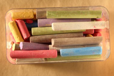 pastel tebeşirler
