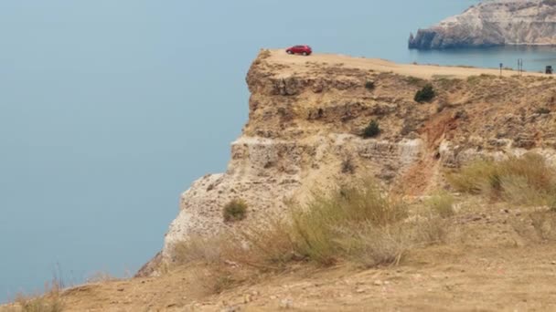クリミア半島の岬にある — ストック動画
