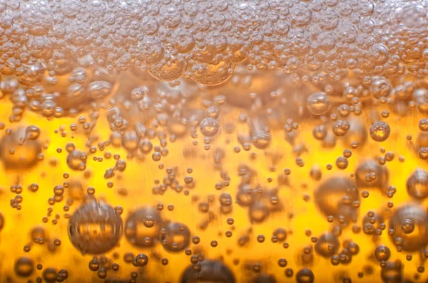 Beer bubbles. — Stock Photo, Image