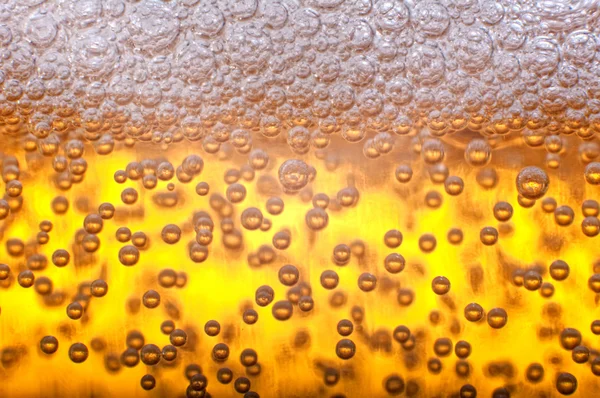 Beer bubbles. — Stock Photo, Image