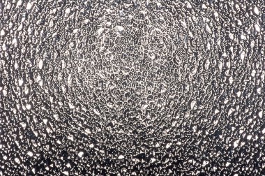 cam pürüzlü yüzey.