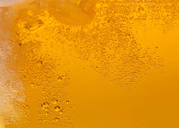 Beer bubbles. — Stock Photo, Image