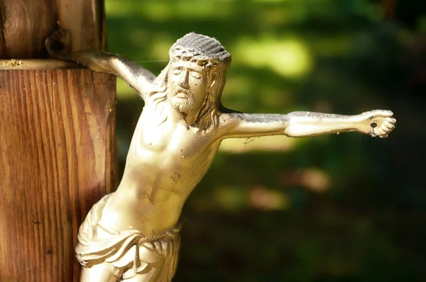 Figura de Jesus crucificado . — Fotografia de Stock