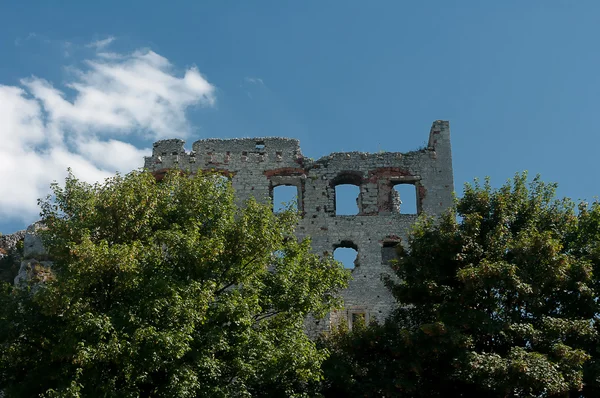 Les ruines du château. — Photo