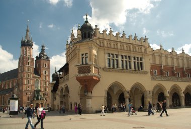 St mary's basilica ve sukiennice.
