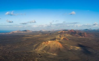 Timanfaya Ulusal Parkı volkanik alanları, İspanya