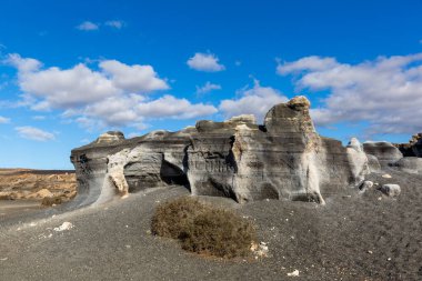 Rofera de Teseguite, Lanzarote 'daki volkanik kaya oluşumları.