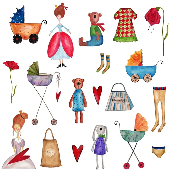 Dekoratif elementler kümesi