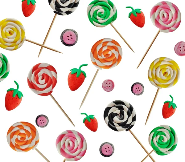 Lolly pop bakgrund — Stockfoto