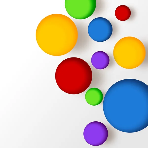 Des balles multicolores. Contexte abstrait — Photo