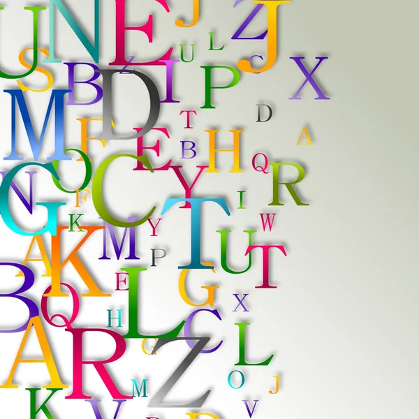 Alphabet abstract background — Stock Photo, Image