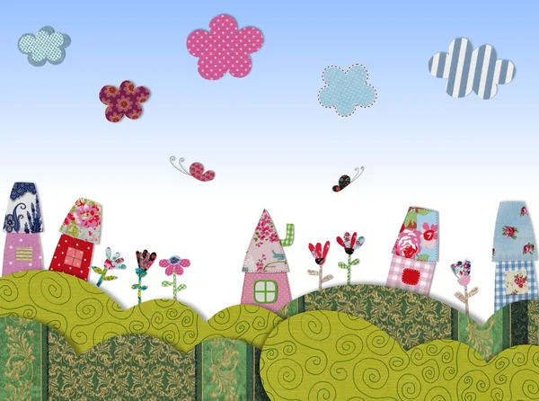 oldukça masal peyzaj