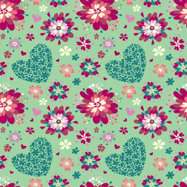 Fond floral — Image vectorielle