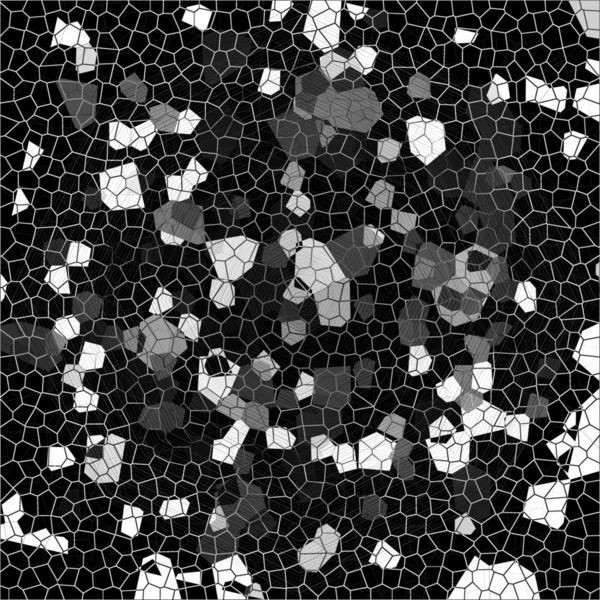 Чорно-білі мозаїчні лінії — стокове фото