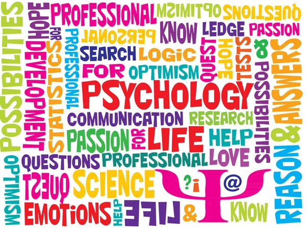 What is psychology — Stock Photo, Image