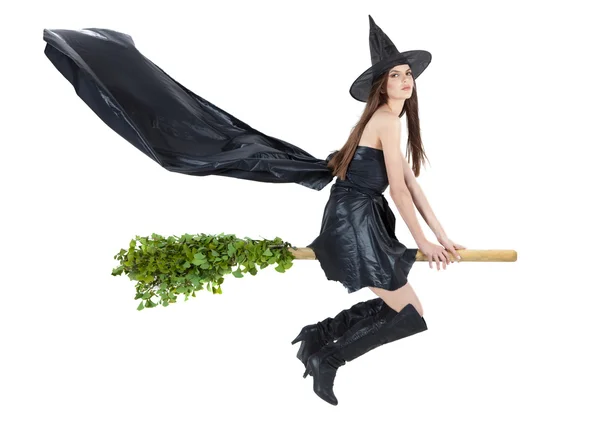 Latający czarownica — Zdjęcie stockowe