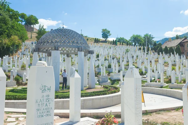 Muslimska begravningsplatsen — Stockfoto
