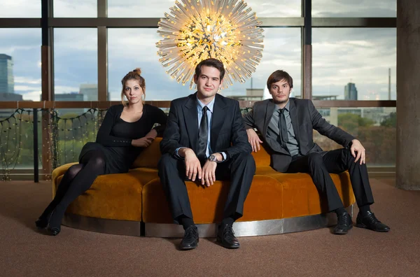 Jovens executivos empresariais — Fotografia de Stock