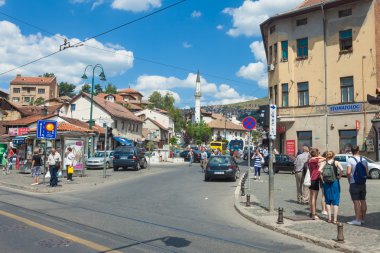Saraybosna'da sokak