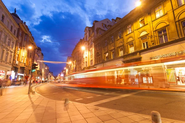 Street in Sarajevo — Stock Photo, Image