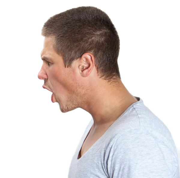 Infuriated man — Stock Photo, Image