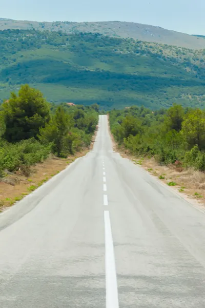 A straight road — Stock Photo, Image