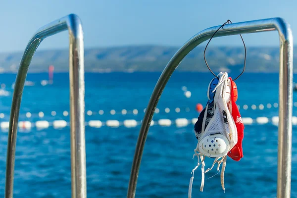 Mützen für Wasserball — Stockfoto