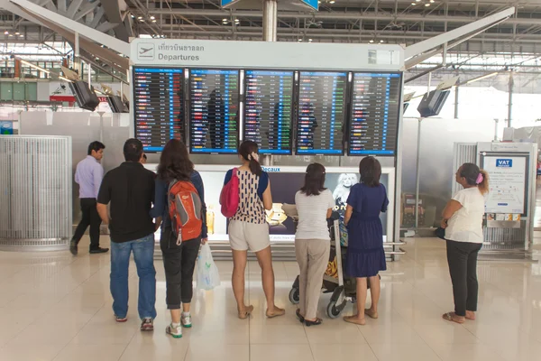 Flight information board — Stock Photo, Image