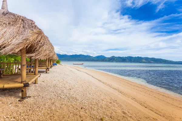 Bamboe hut — Stockfoto